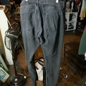 LOT OF 2 pairs mens HT Denim Hot Topic Skinny Stinger black jeans 40 x 32